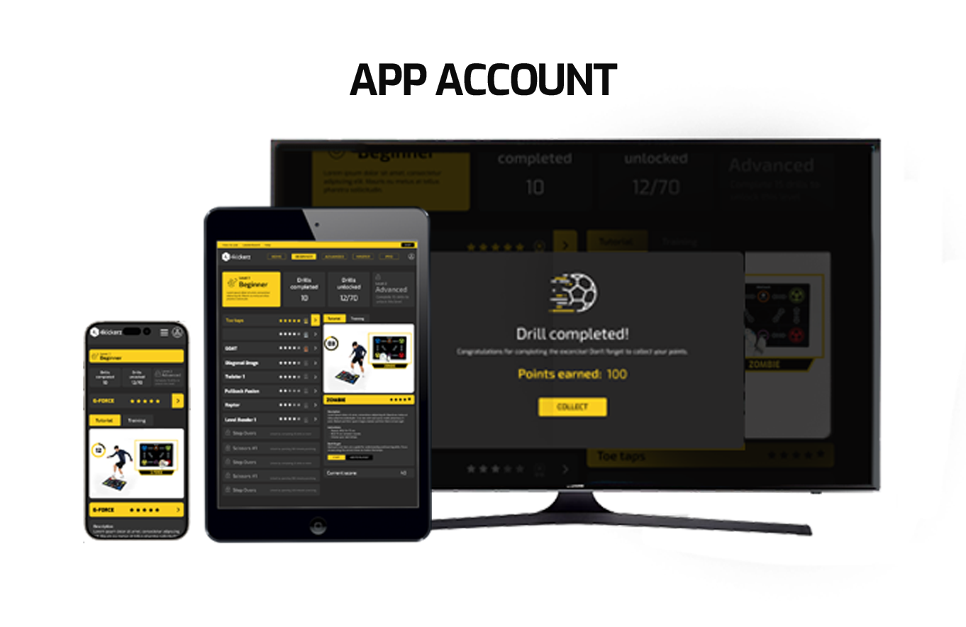 4kickerz APP ACCOUNT